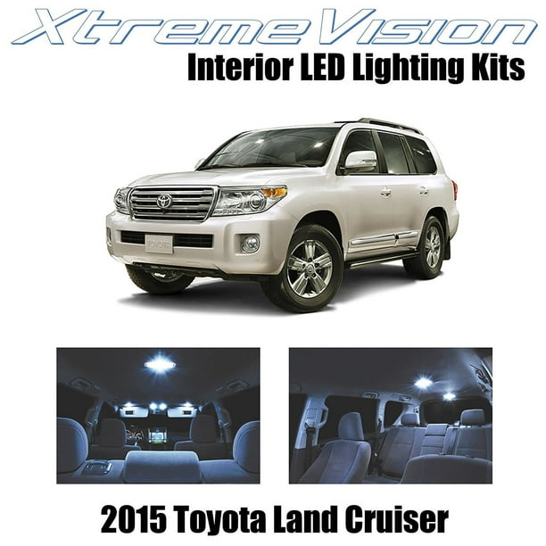 6 inch -Black Passenger side WITH install kit 2009 Toyota LAND CRUISER WO AIR CURTAIN Post mount spotlight LED 